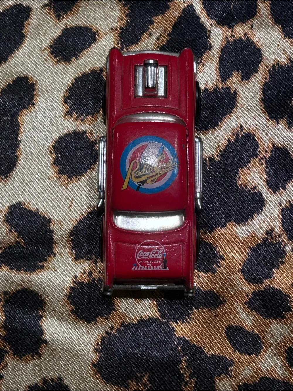 Majorette '57 Chevy No. 223 Red Coca-Cola Coke Radio Grill Loose Diecast